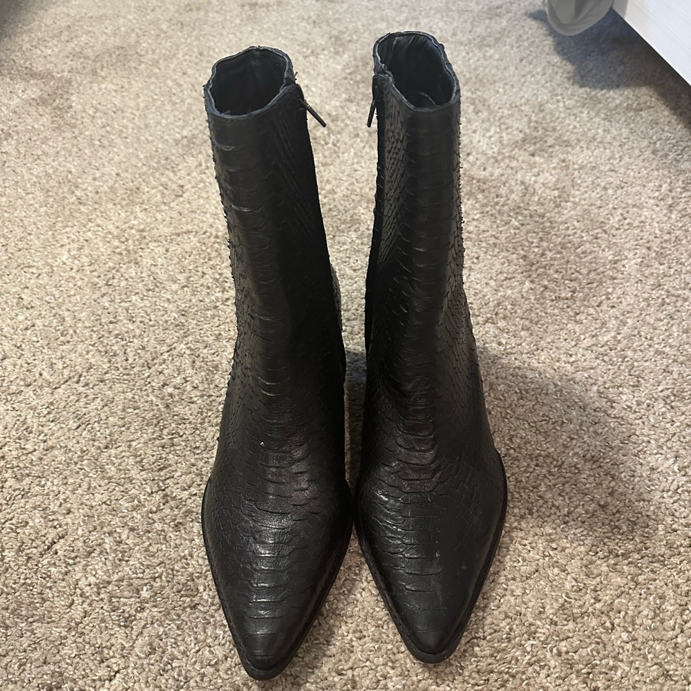 Matisse black western boot